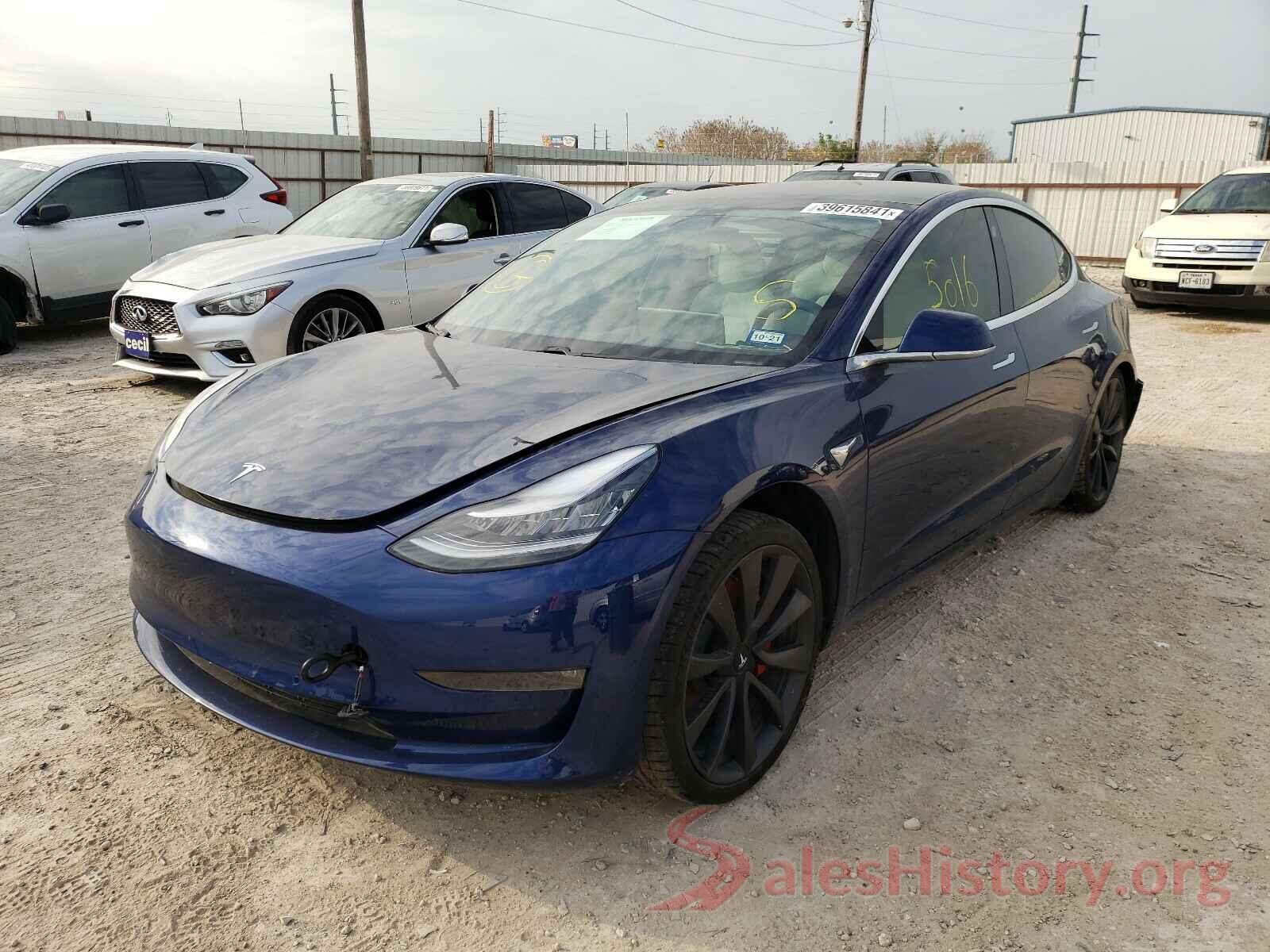 5YJ3E1EC7LF796470 2020 TESLA MODEL 3