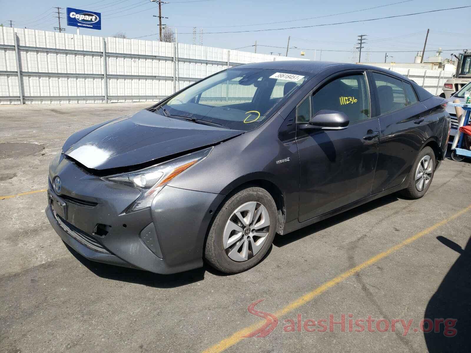 JTDKBRFU2J3584550 2018 TOYOTA PRIUS