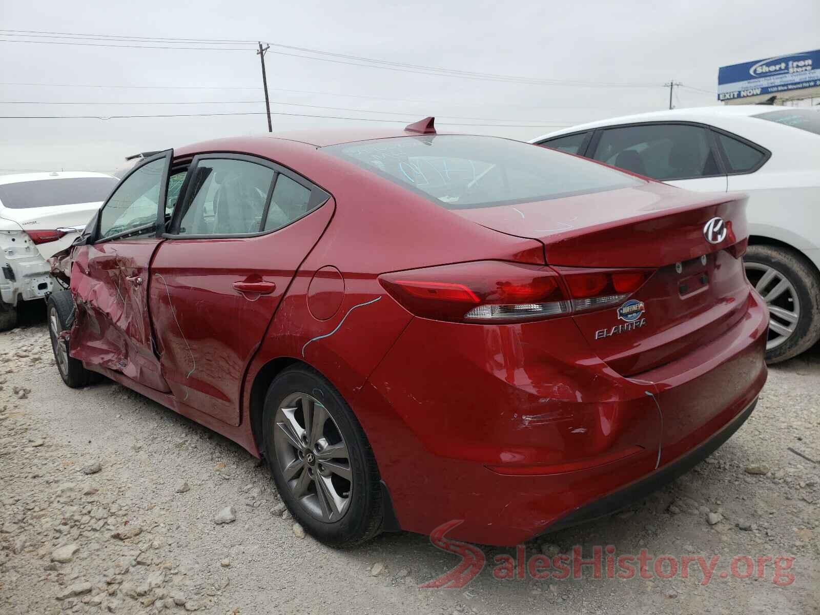 KMHD84LF2HU430694 2017 HYUNDAI ELANTRA