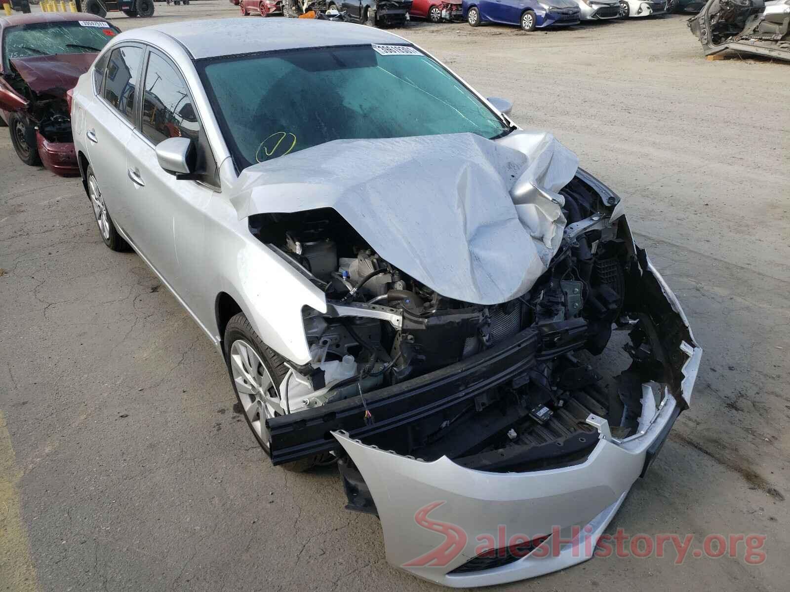 3N1AB7AP3KY254591 2019 NISSAN SENTRA