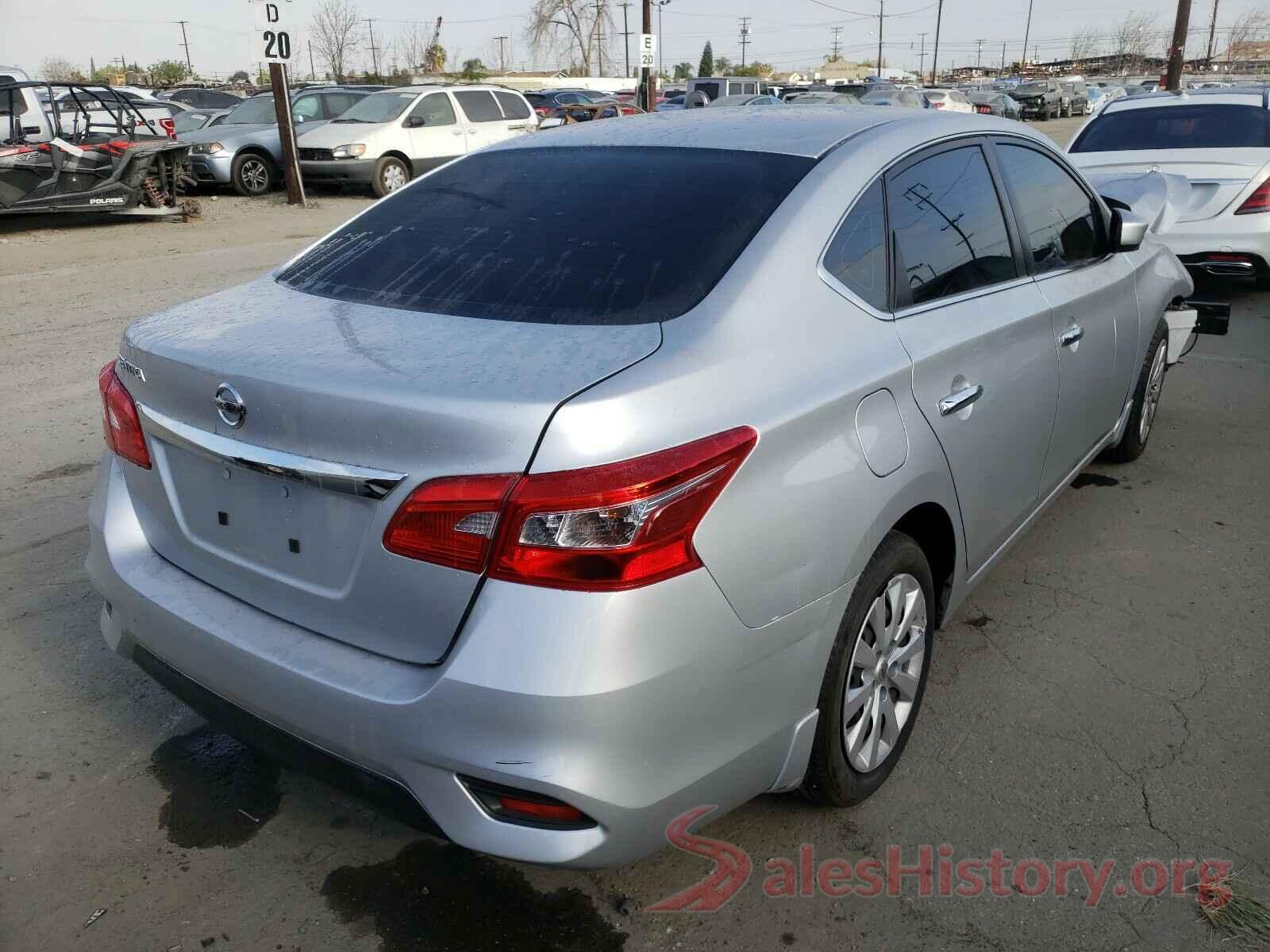 3N1AB7AP3KY254591 2019 NISSAN SENTRA