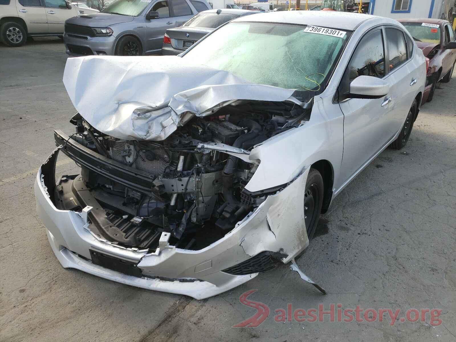 3N1AB7AP3KY254591 2019 NISSAN SENTRA