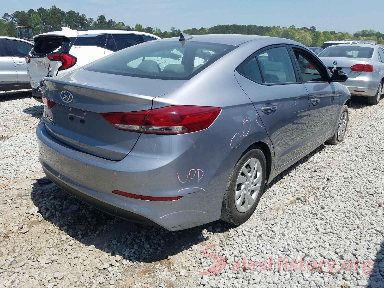 5NPD74LF5HH208698 2017 HYUNDAI ELANTRA