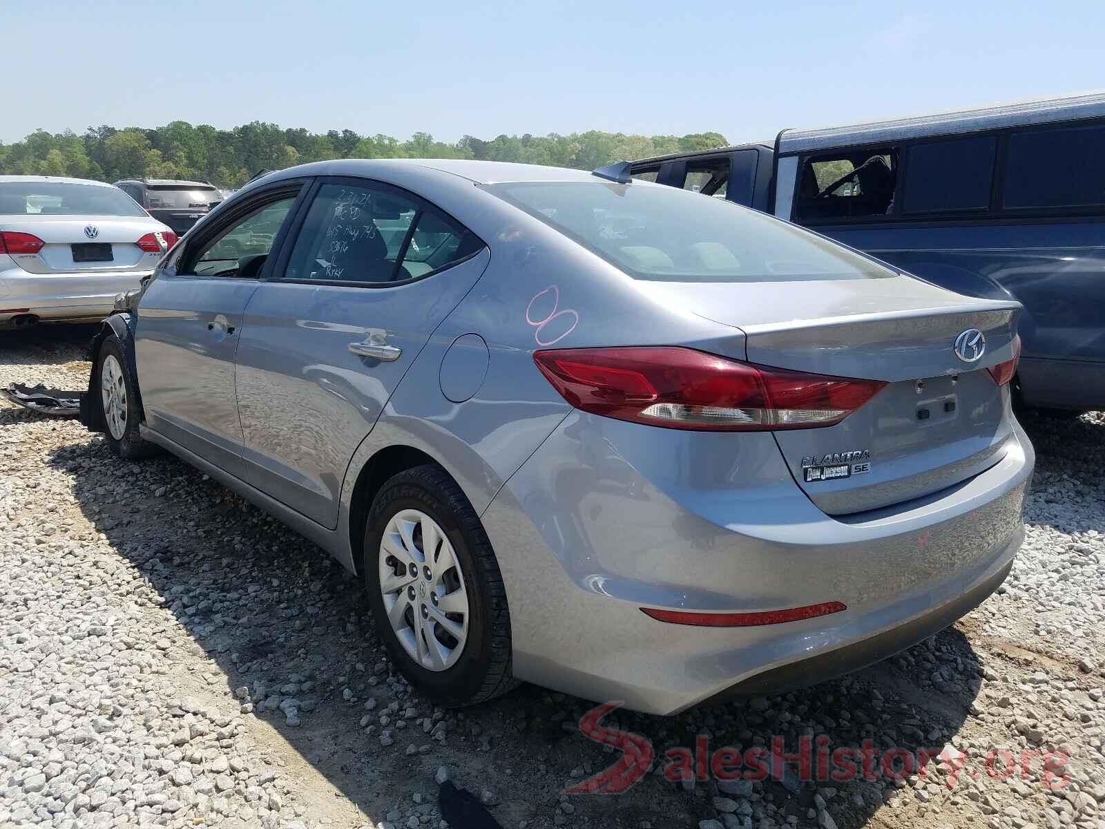 5NPD74LF5HH208698 2017 HYUNDAI ELANTRA