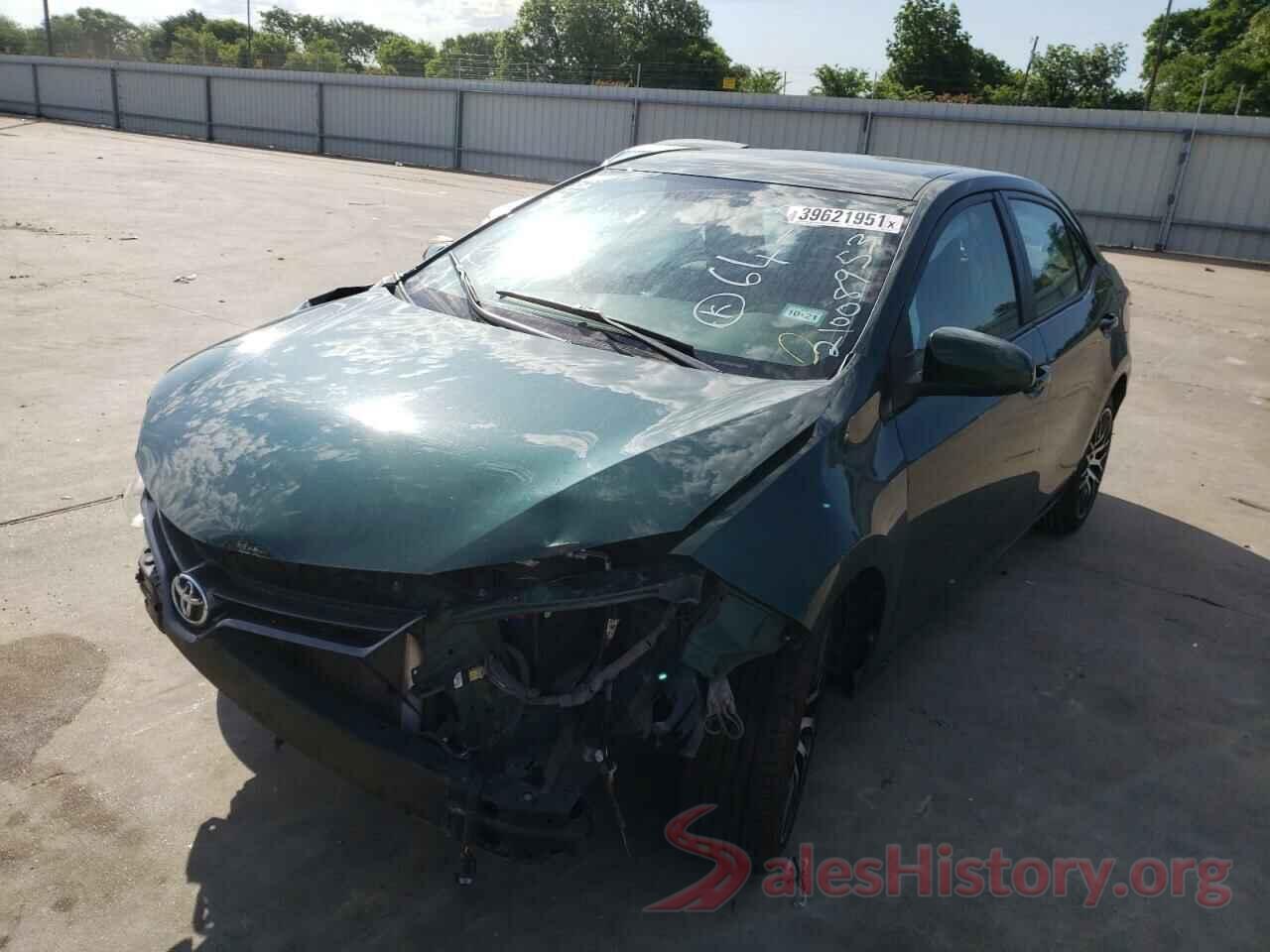 2T1BURHE5GC624488 2016 TOYOTA COROLLA