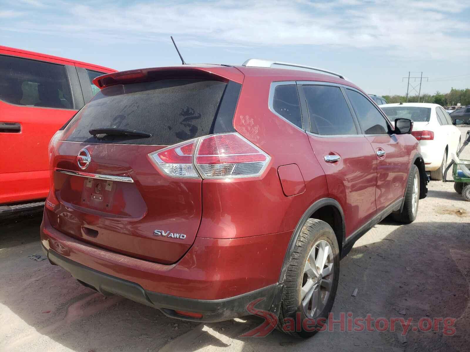 KNMAT2MV5GP682873 2016 NISSAN ROGUE