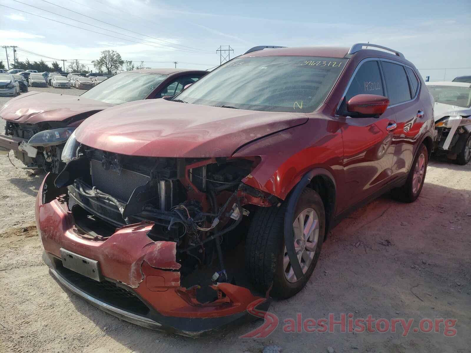 KNMAT2MV5GP682873 2016 NISSAN ROGUE