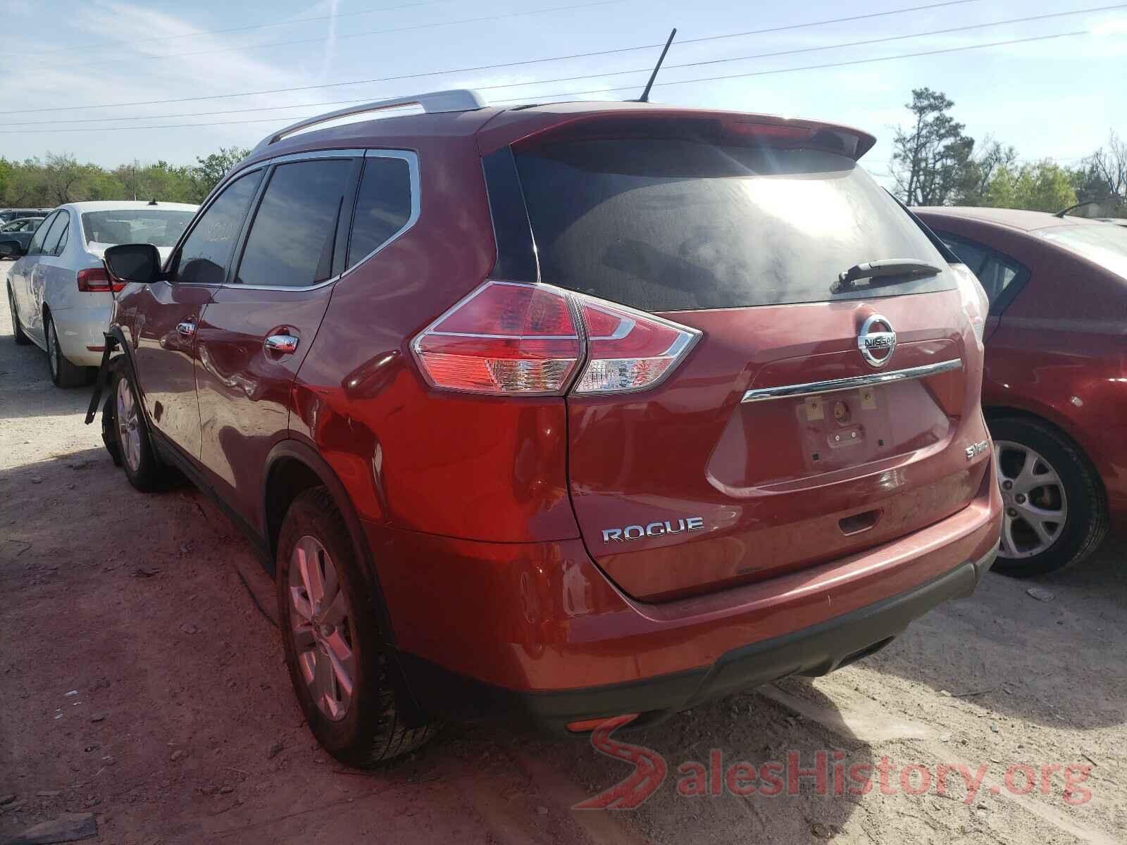 KNMAT2MV5GP682873 2016 NISSAN ROGUE