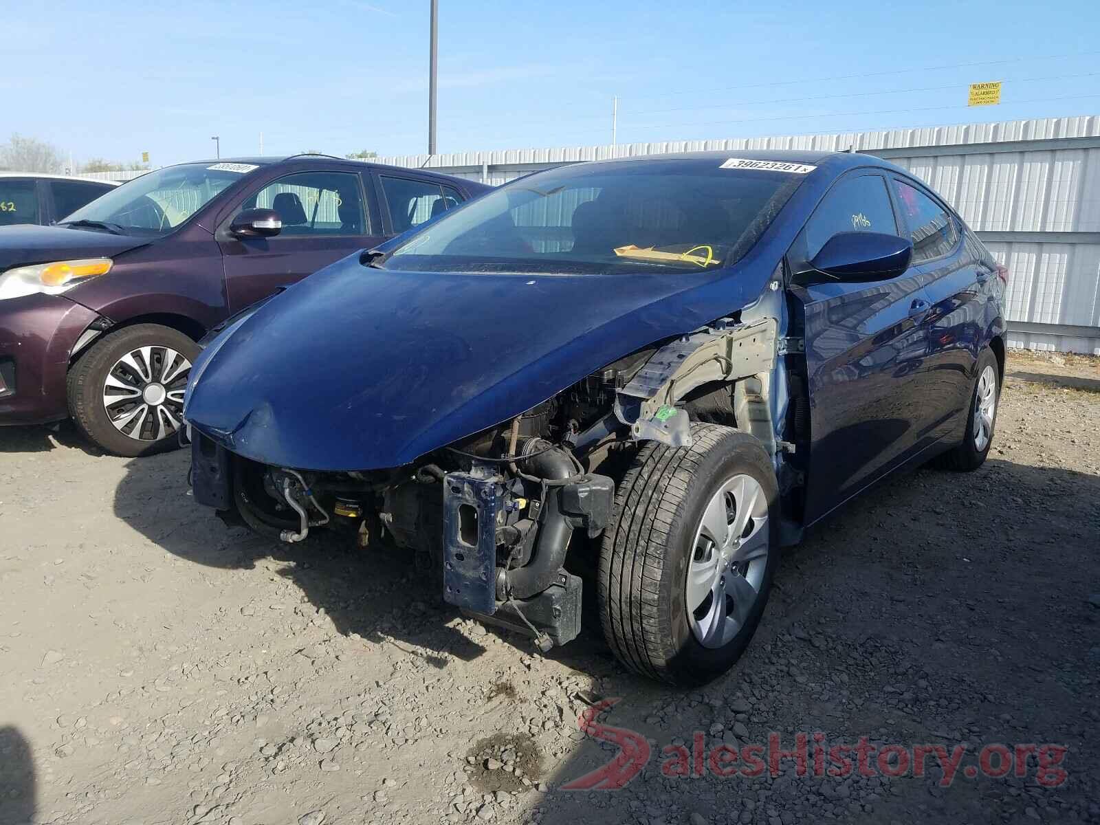 5NPDH4AE5GH707247 2016 HYUNDAI ELANTRA