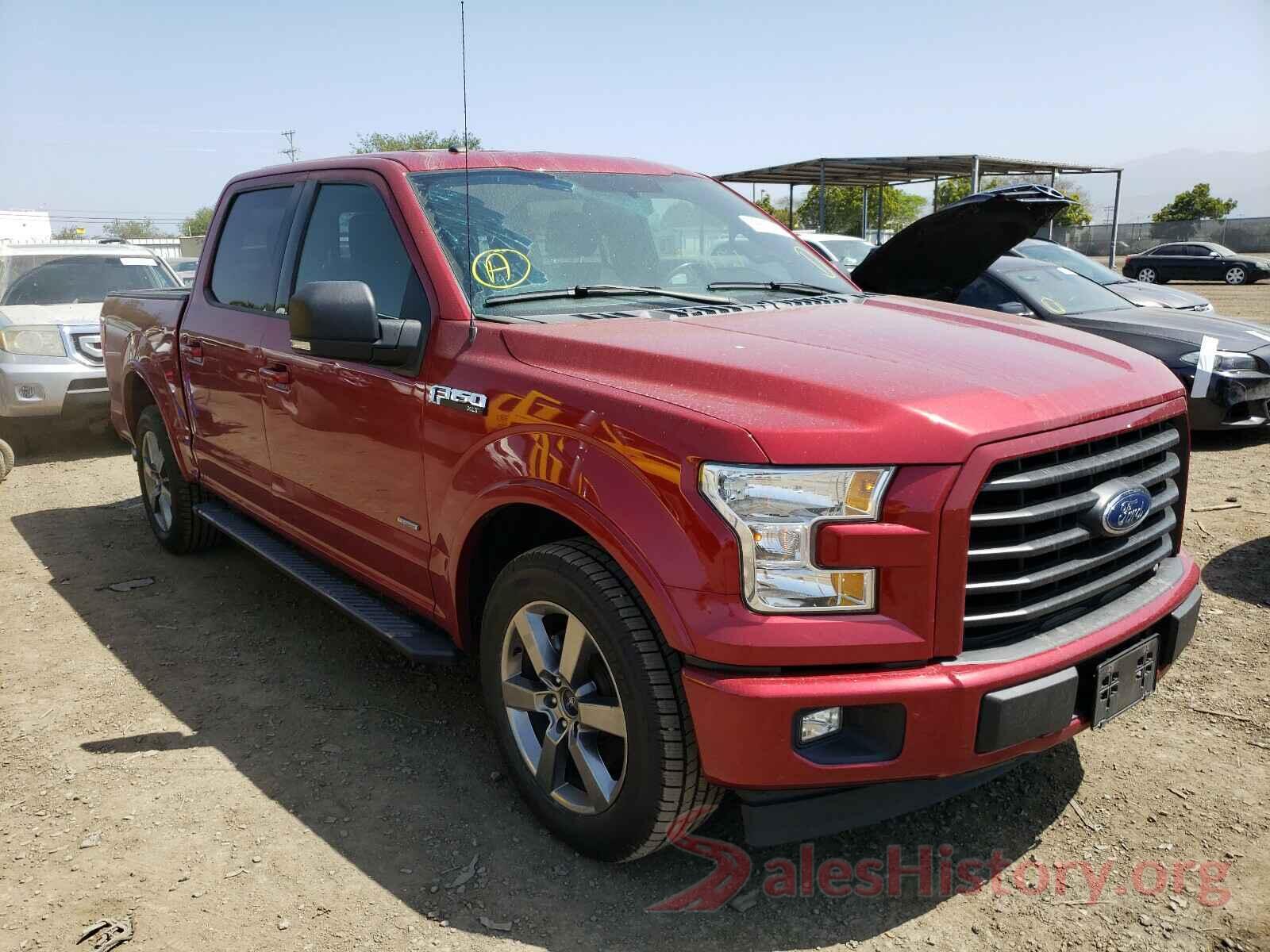 1FTEW1CGXHKC35668 2017 FORD F150