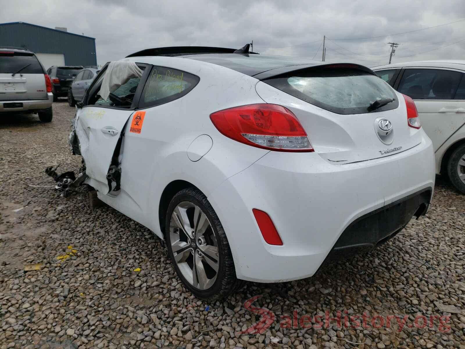 KMHTC6AD2HU322700 2017 HYUNDAI VELOSTER