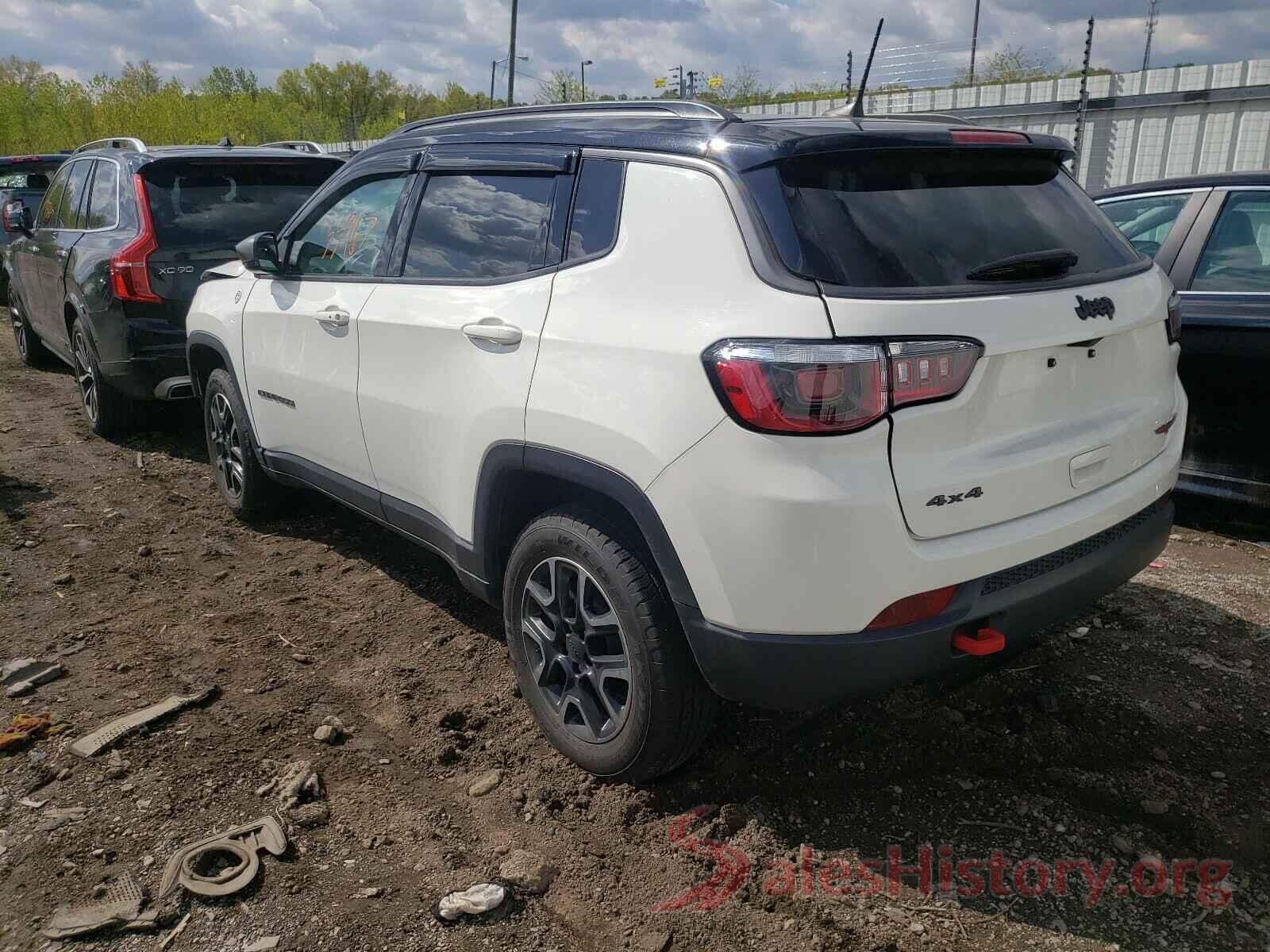 3C4NJDDB0KT721799 2019 JEEP COMPASS