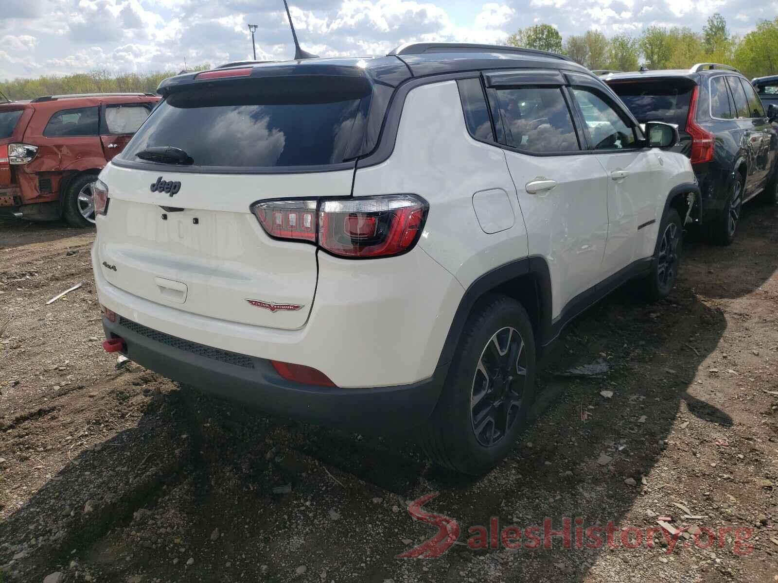 3C4NJDDB0KT721799 2019 JEEP COMPASS