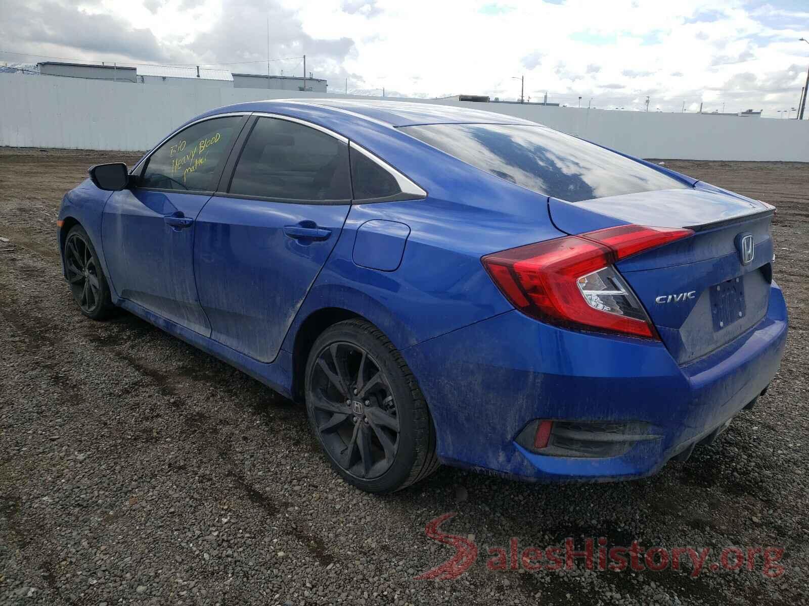 19XFC2F88LE019336 2020 HONDA CIVIC