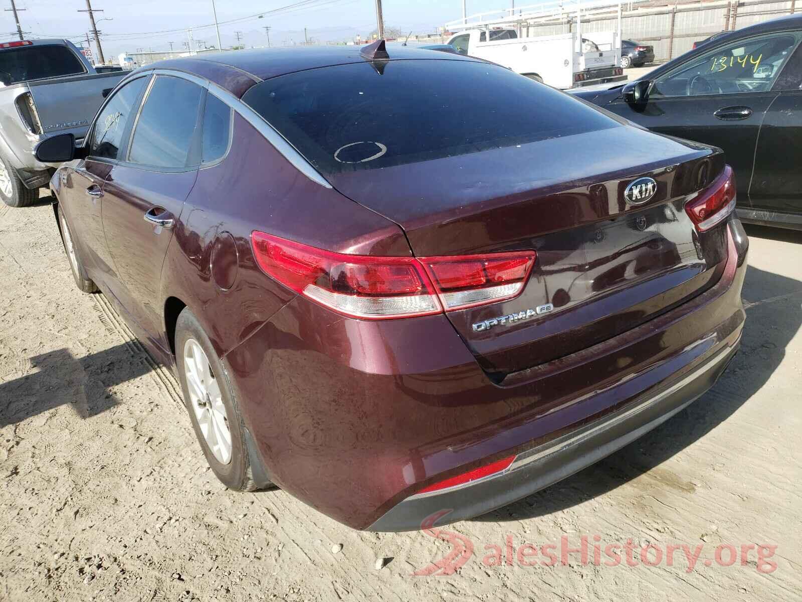 5XXGT4L31GG042219 2016 KIA OPTIMA