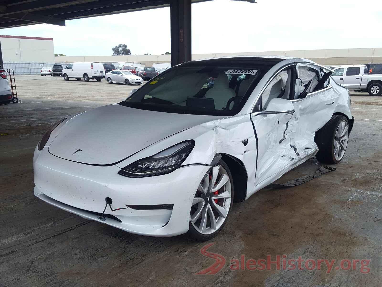 5YJ3E1EB2JF081455 2018 TESLA MODEL 3