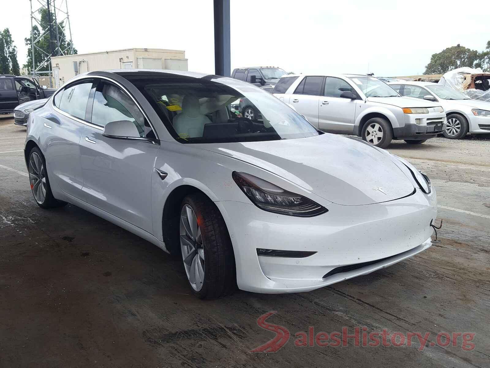 5YJ3E1EB2JF081455 2018 TESLA MODEL 3