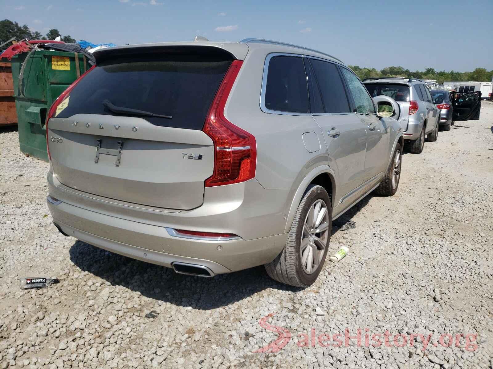 YV4A22PL3G1036180 2016 VOLVO XC90