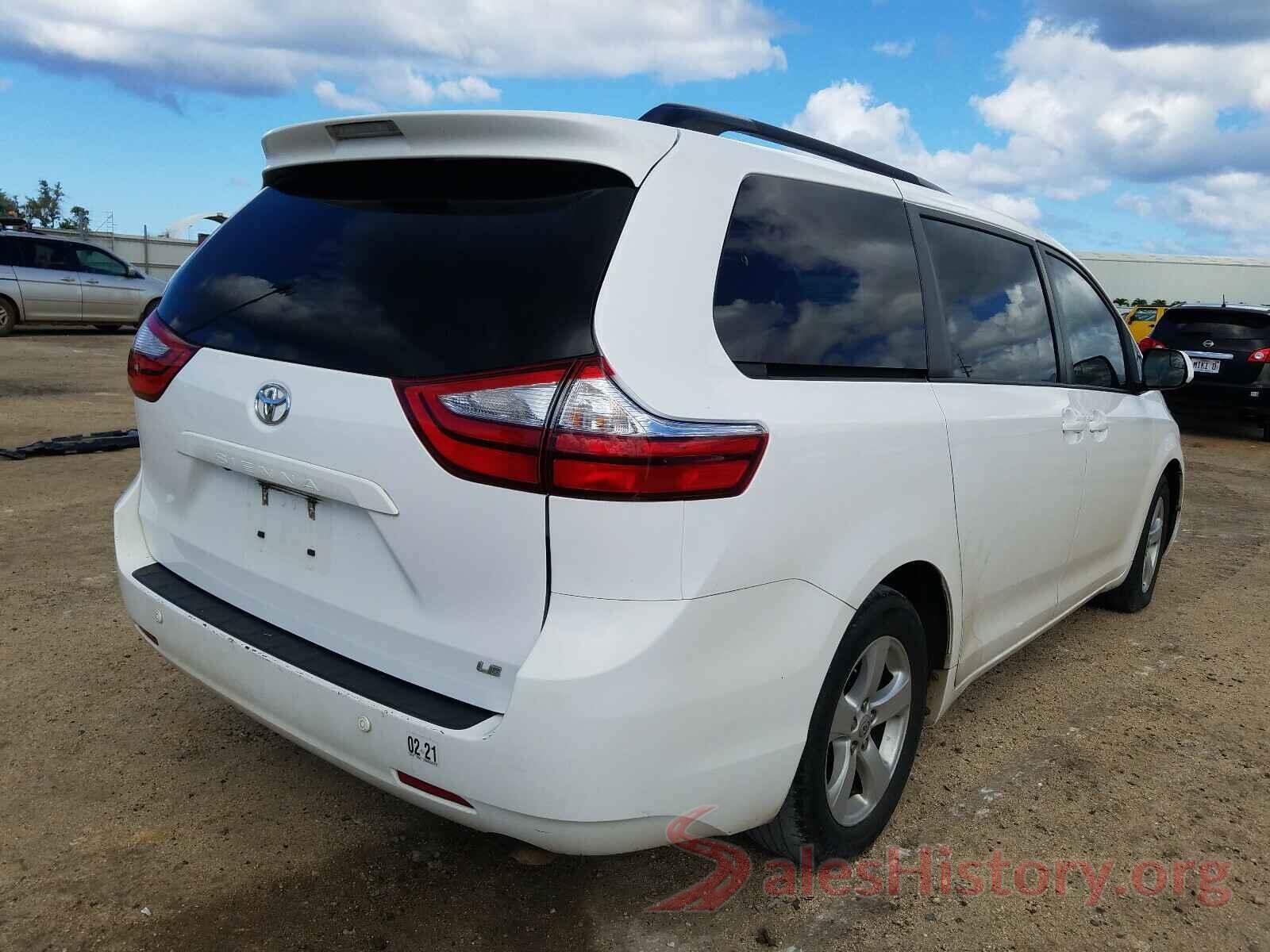 5TDKK3DC5GS763115 2016 TOYOTA SIENNA