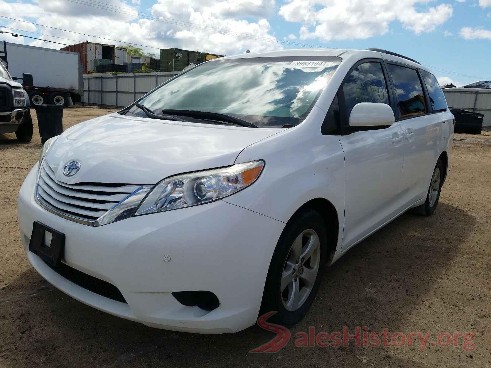 5TDKK3DC5GS763115 2016 TOYOTA SIENNA