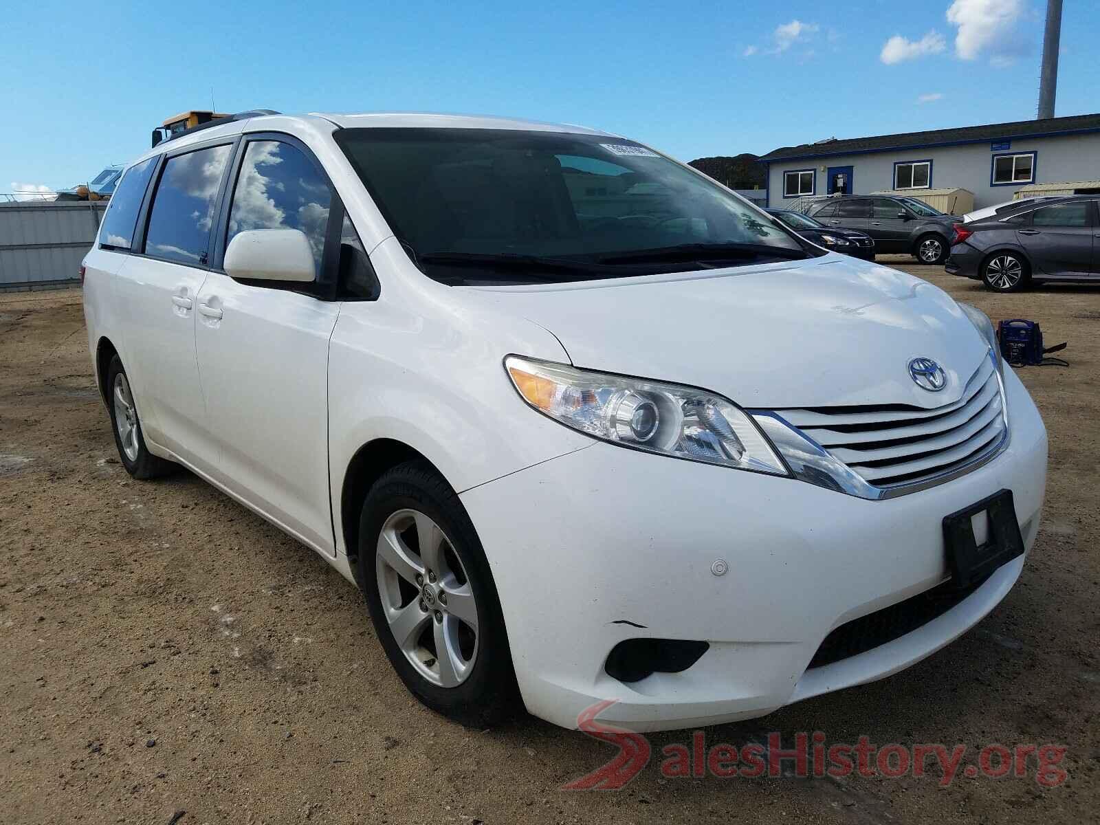 5TDKK3DC5GS763115 2016 TOYOTA SIENNA