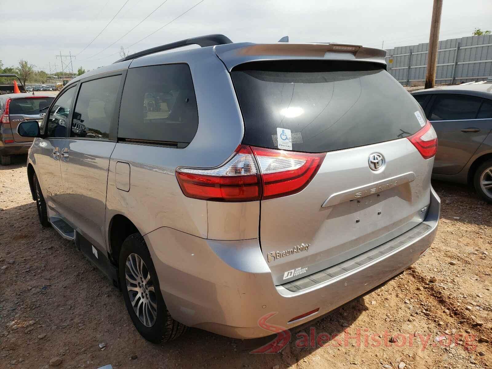 5TDYZ3DC0JS957273 2018 TOYOTA SIENNA