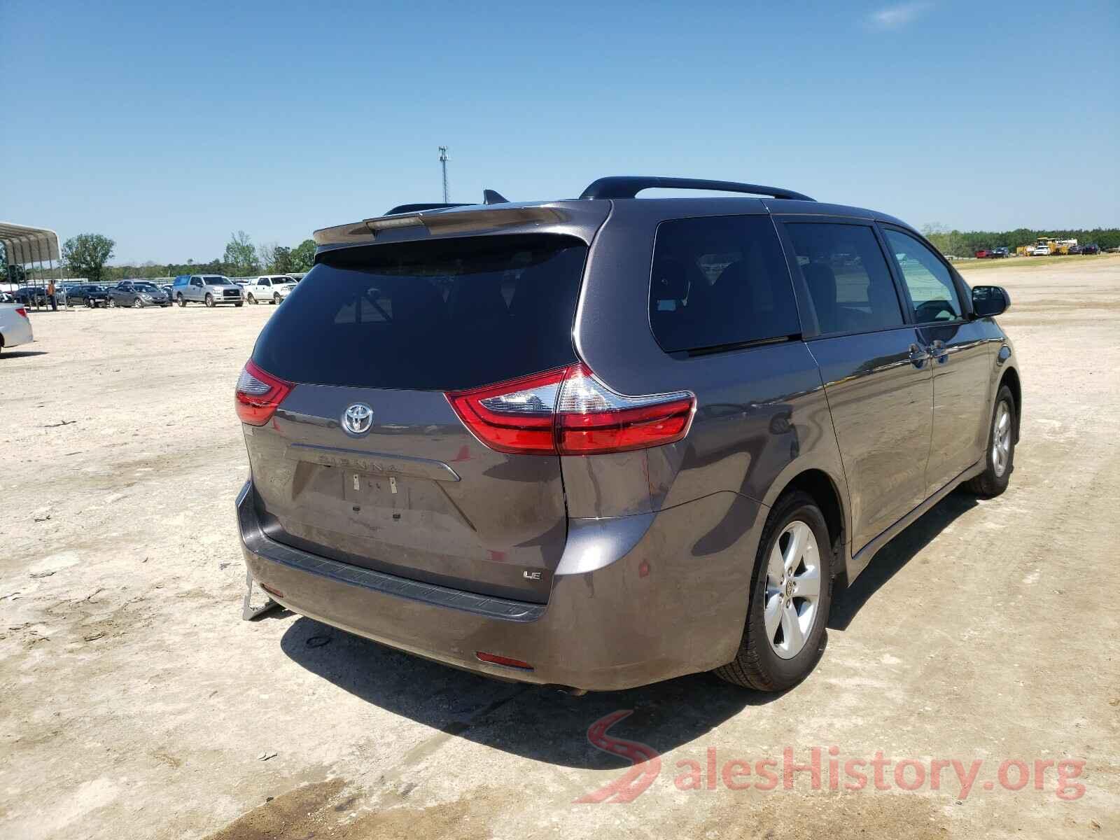 5TDKZ3DC6LS087764 2020 TOYOTA SIENNA