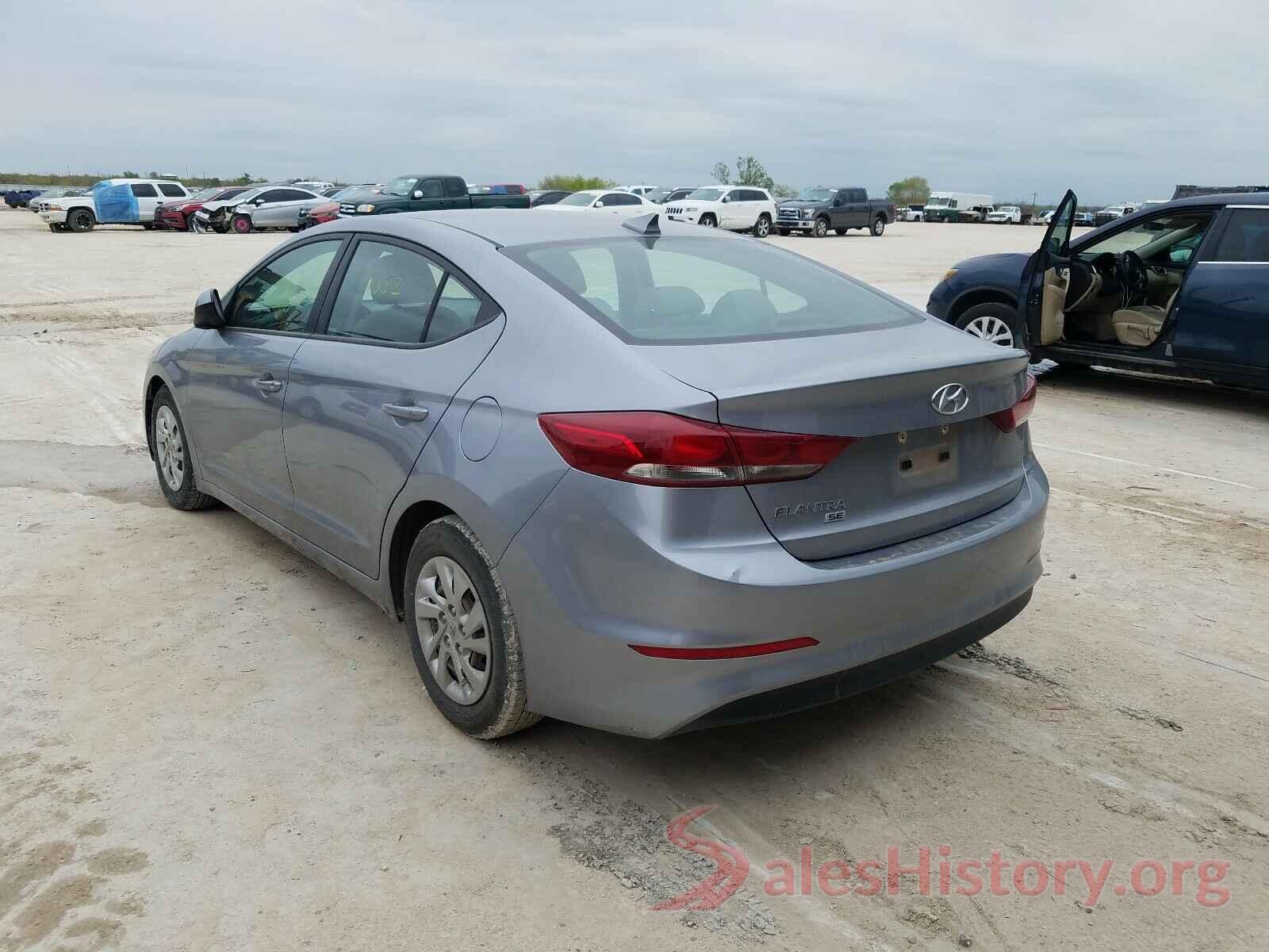 5NPD74LFXHH211600 2017 HYUNDAI ELANTRA