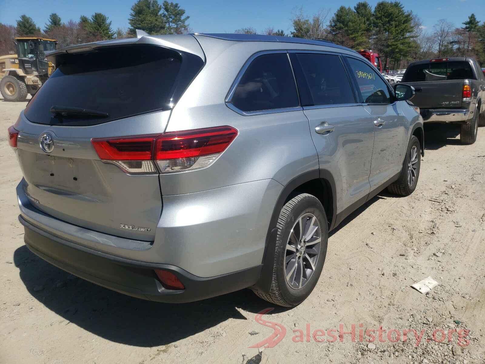 5TDJZRFH7KS606830 2019 TOYOTA HIGHLANDER