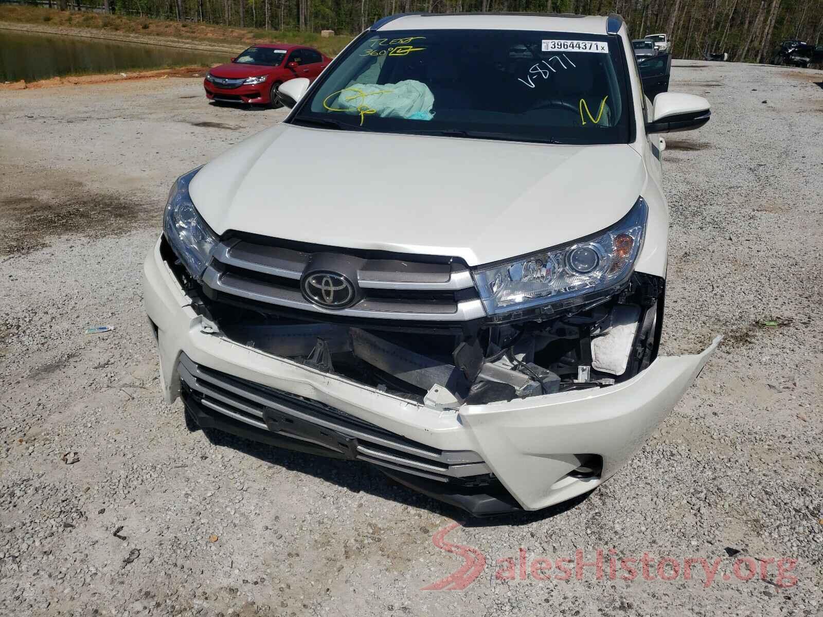 5TDJZRFH4JS908171 2018 TOYOTA HIGHLANDER