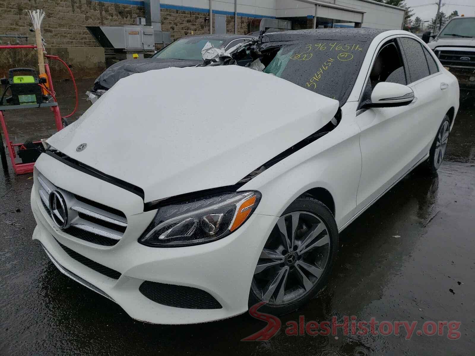 55SWF4KB0JU253027 2018 MERCEDES-BENZ C CLASS