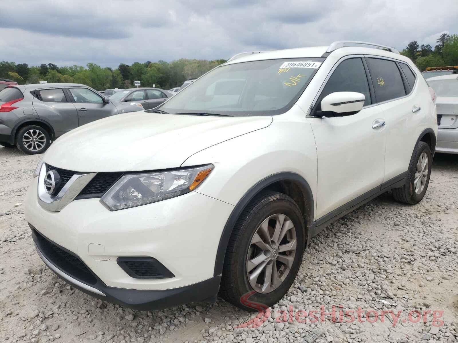 KNMAT2MT4GP632111 2016 NISSAN ROGUE