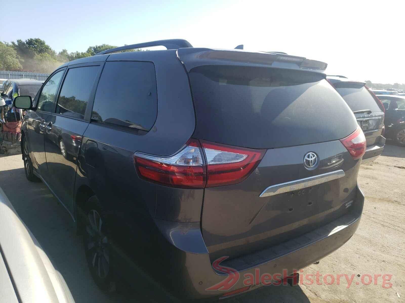 5TDDZ3DC2KS218325 2019 TOYOTA SIENNA