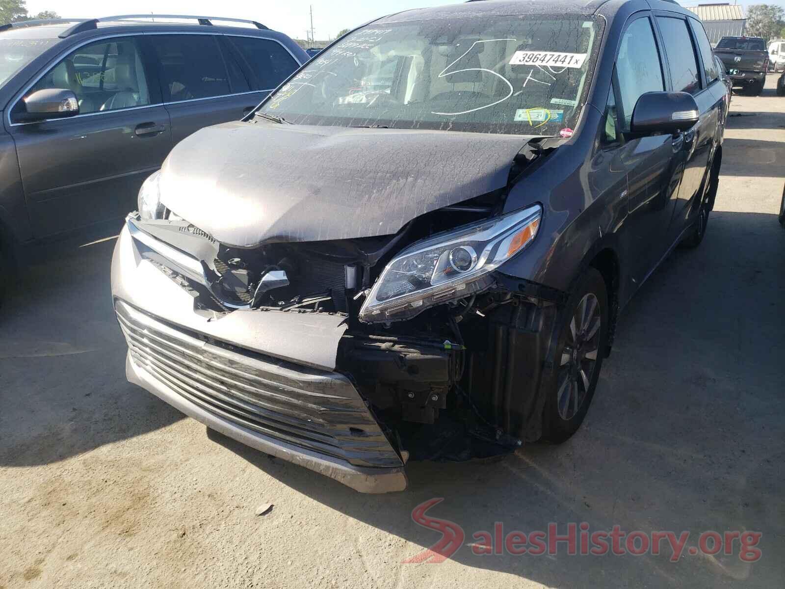 5TDDZ3DC2KS218325 2019 TOYOTA SIENNA