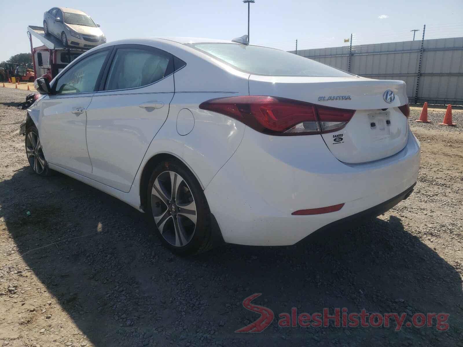 KMHDH4AH2GU652445 2016 HYUNDAI ELANTRA