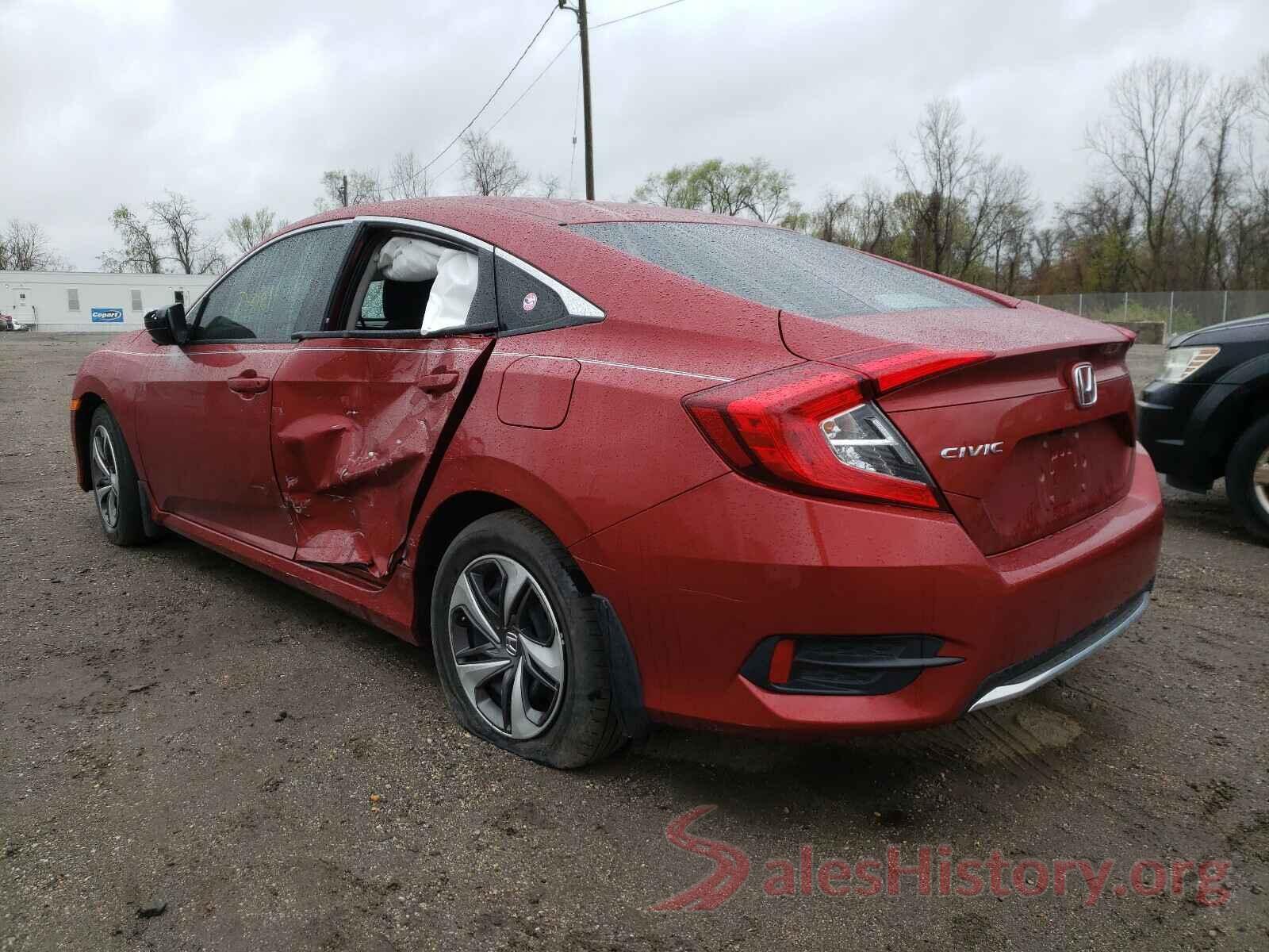 19XFC2F64KE009920 2019 HONDA CIVIC