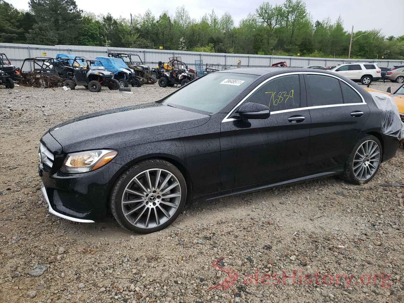 55SWF4JB9HU221625 2017 MERCEDES-BENZ C CLASS