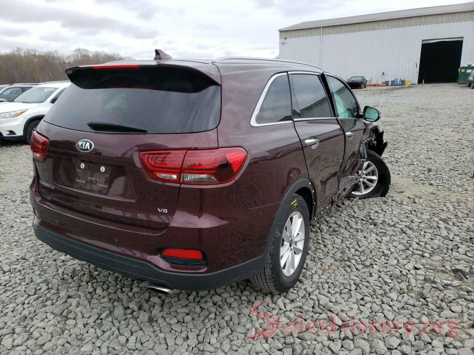 5XYPGDA53KG533338 2019 KIA SORENTO