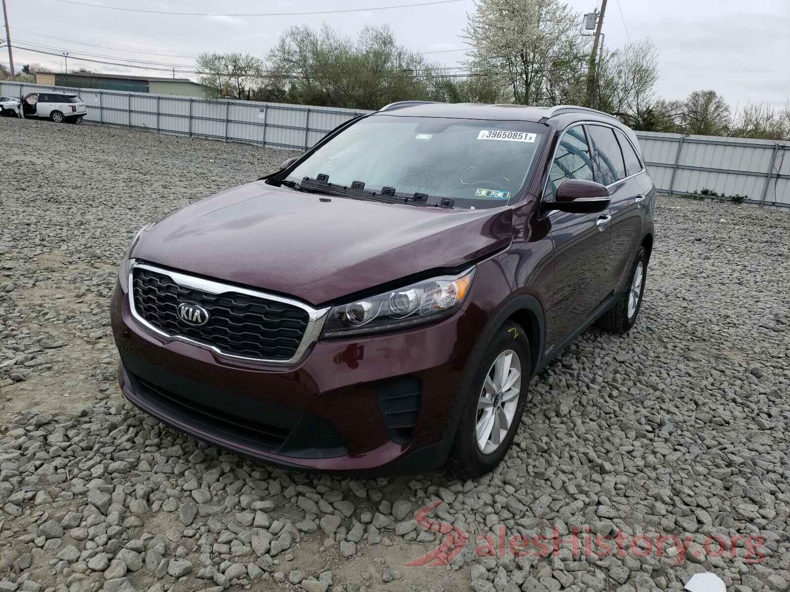 5XYPGDA53KG533338 2019 KIA SORENTO