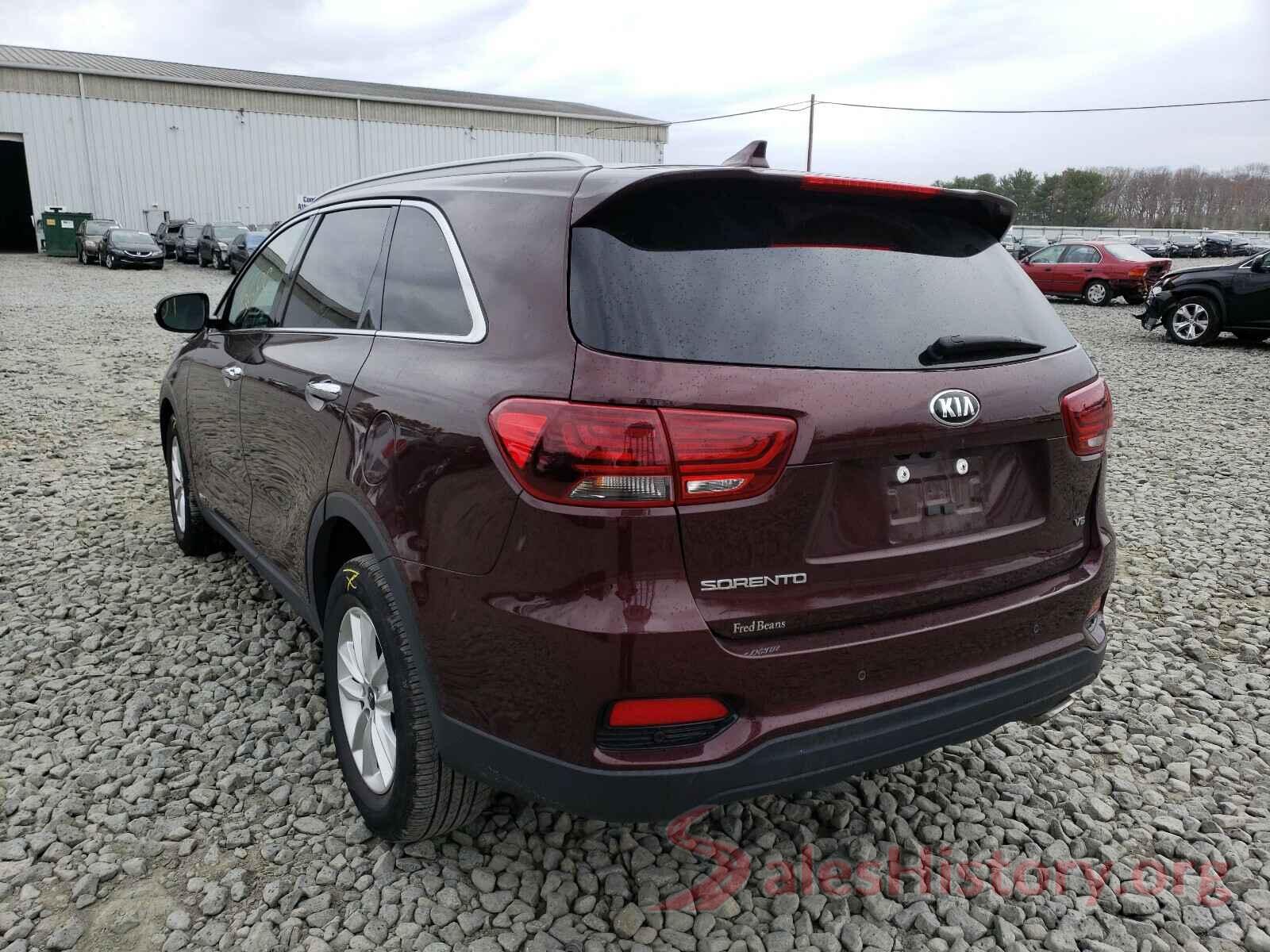 5XYPGDA53KG533338 2019 KIA SORENTO