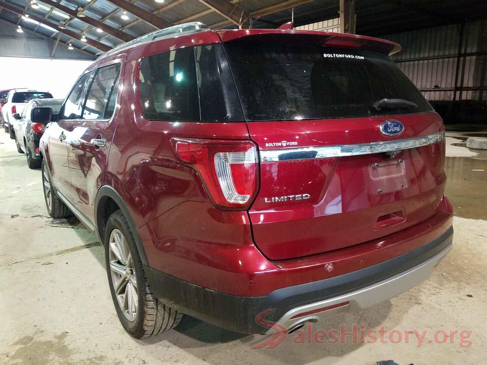 1FM5K7F82HGB80666 2017 FORD EXPLORER