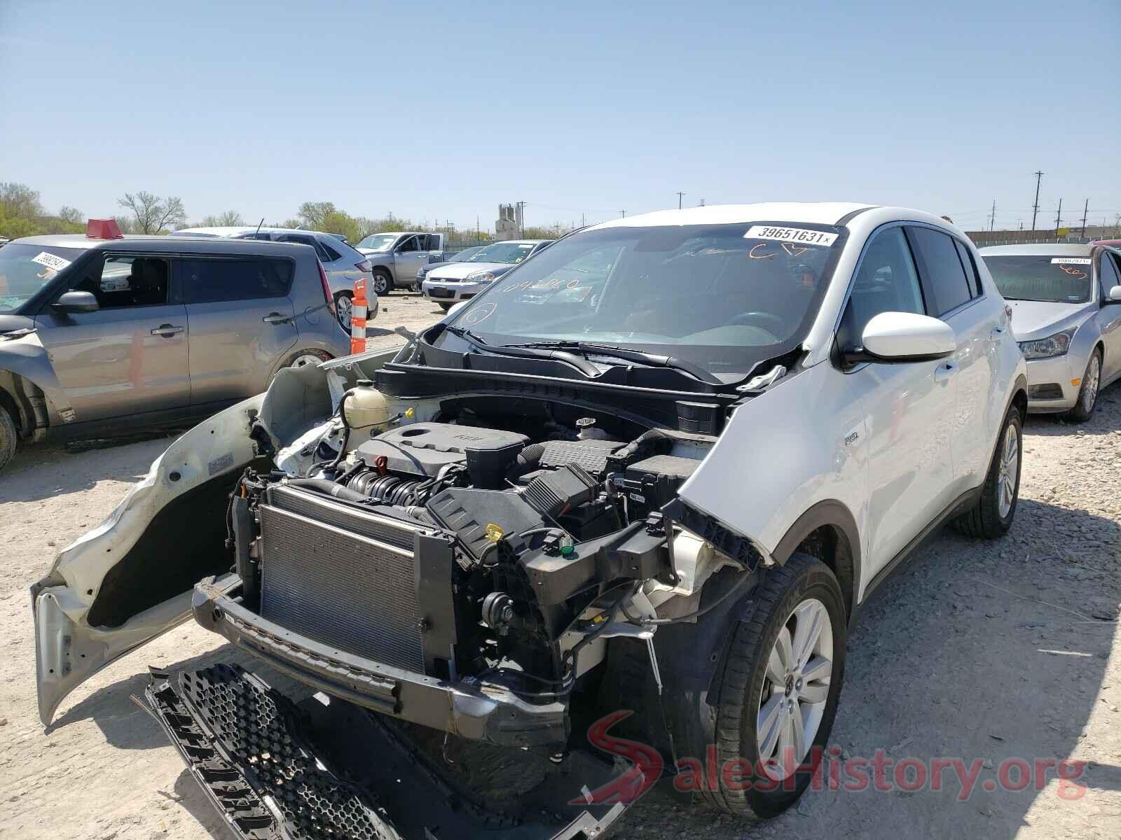 KNDPMCACXH7043860 2017 KIA SPORTAGE