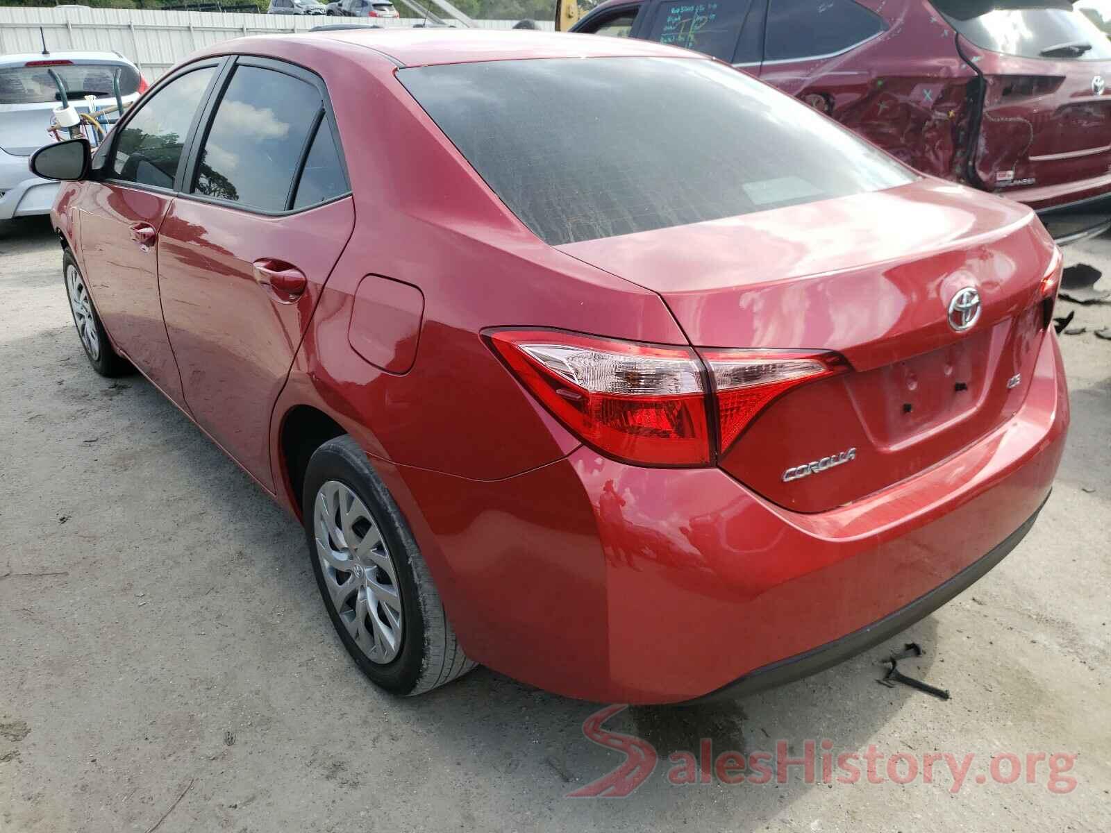 2T1BURHE4KC167570 2019 TOYOTA COROLLA