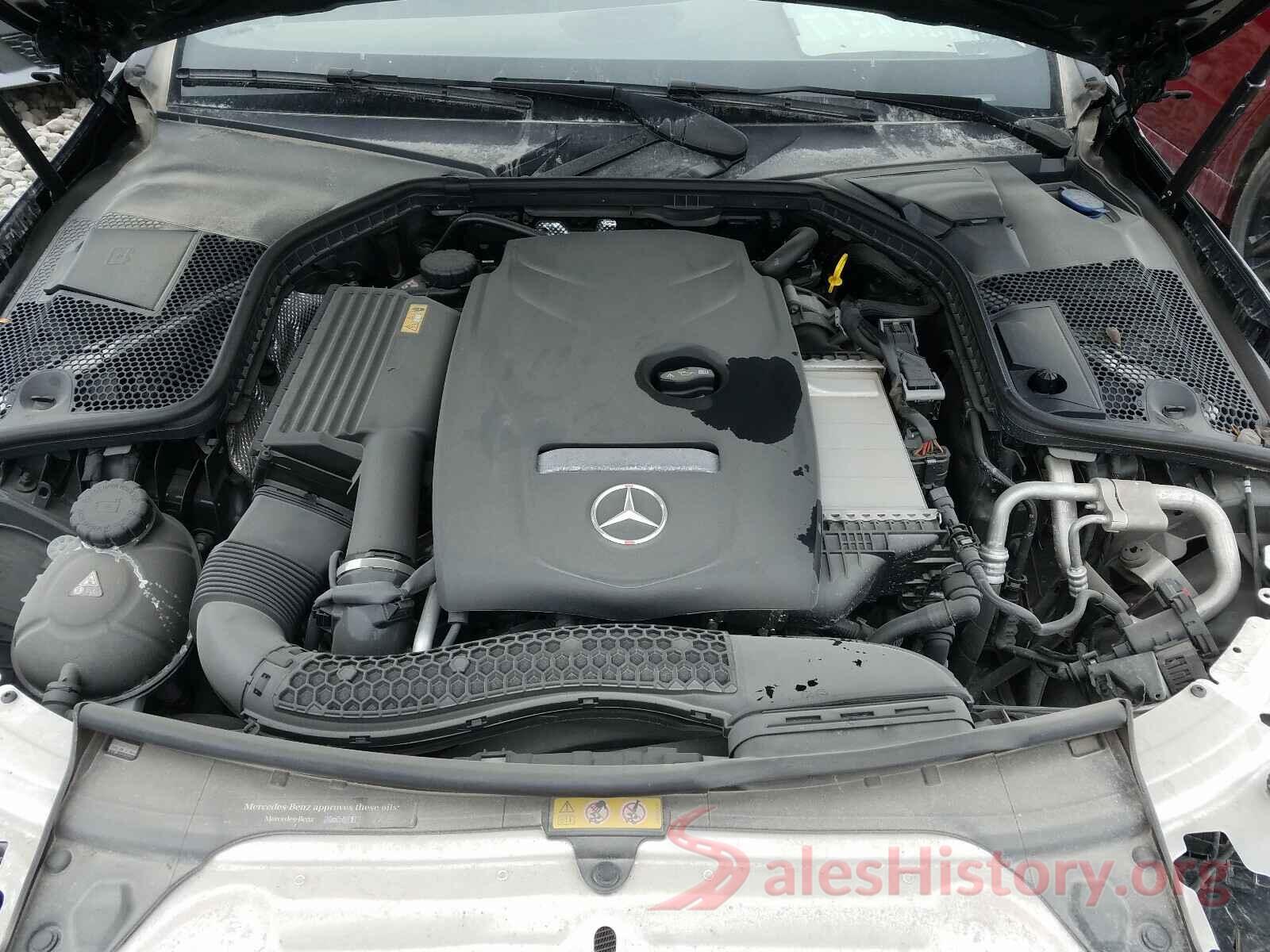 WDDWJ4KB4HF421733 2017 MERCEDES-BENZ C CLASS