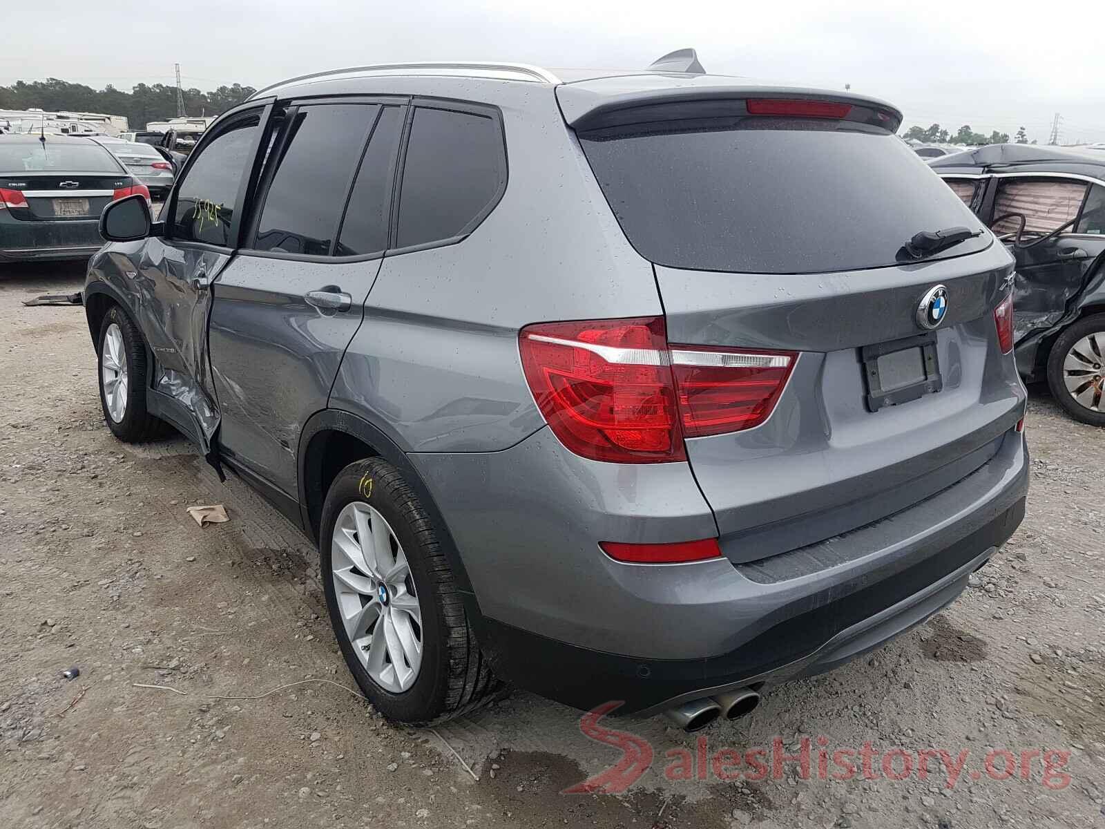 5UXWZ7C35H0X41026 2017 BMW X3