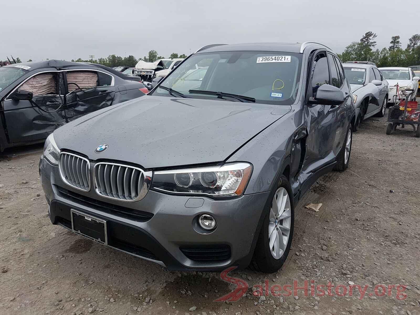 5UXWZ7C35H0X41026 2017 BMW X3