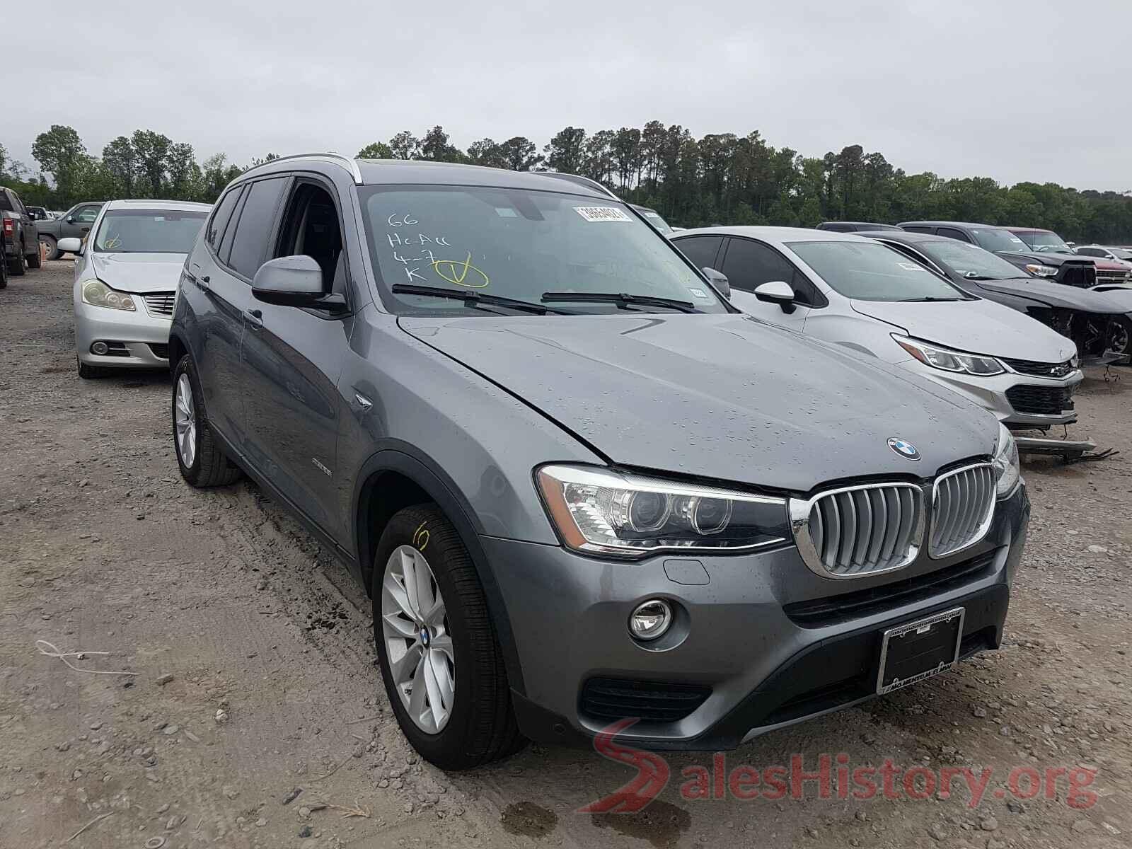 5UXWZ7C35H0X41026 2017 BMW X3