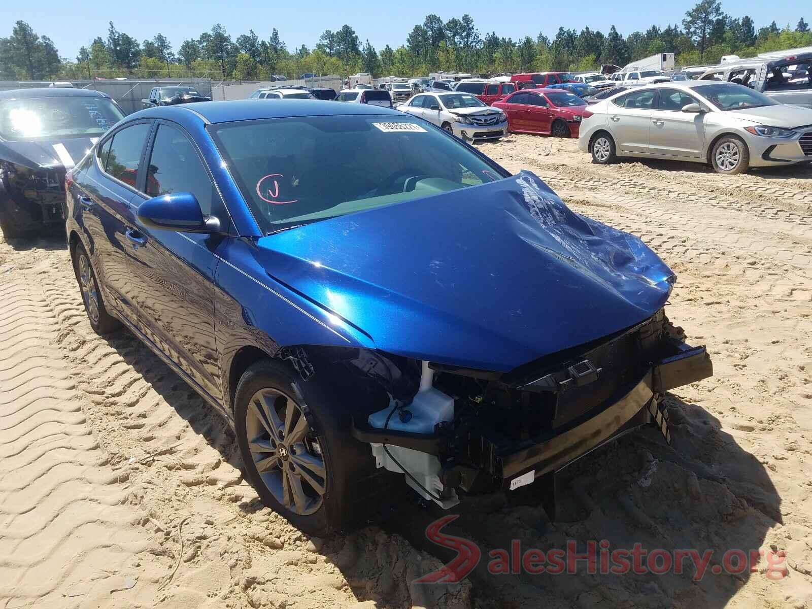 5NPD84LF4JH235927 2018 HYUNDAI ELANTRA