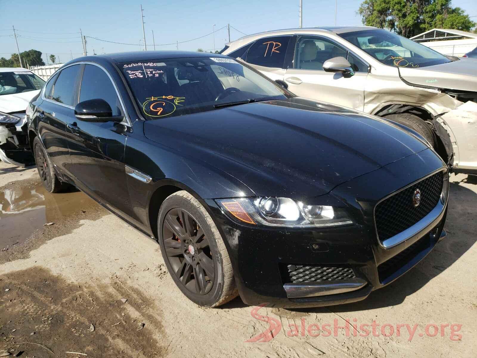 SAJBR4BV4HCY26621 2017 JAGUAR XF