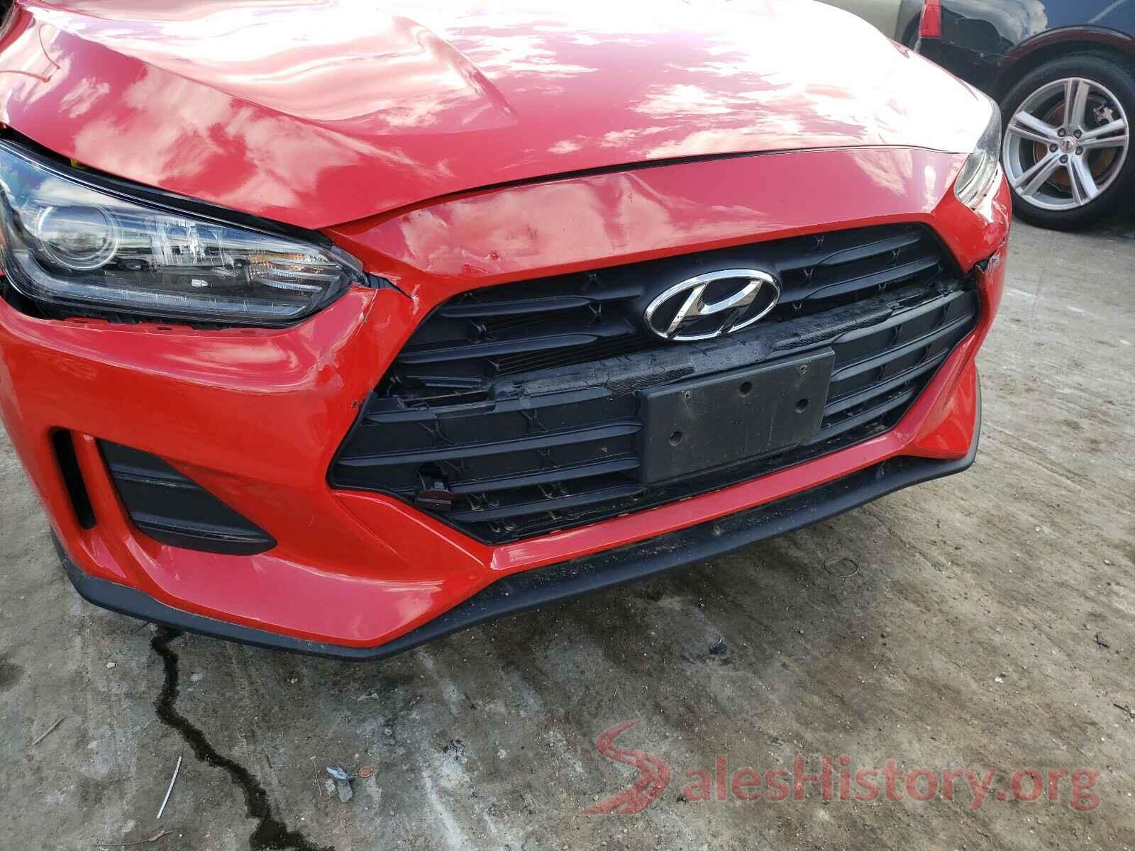 KMHTG6AF5KU017768 2019 HYUNDAI VELOSTER